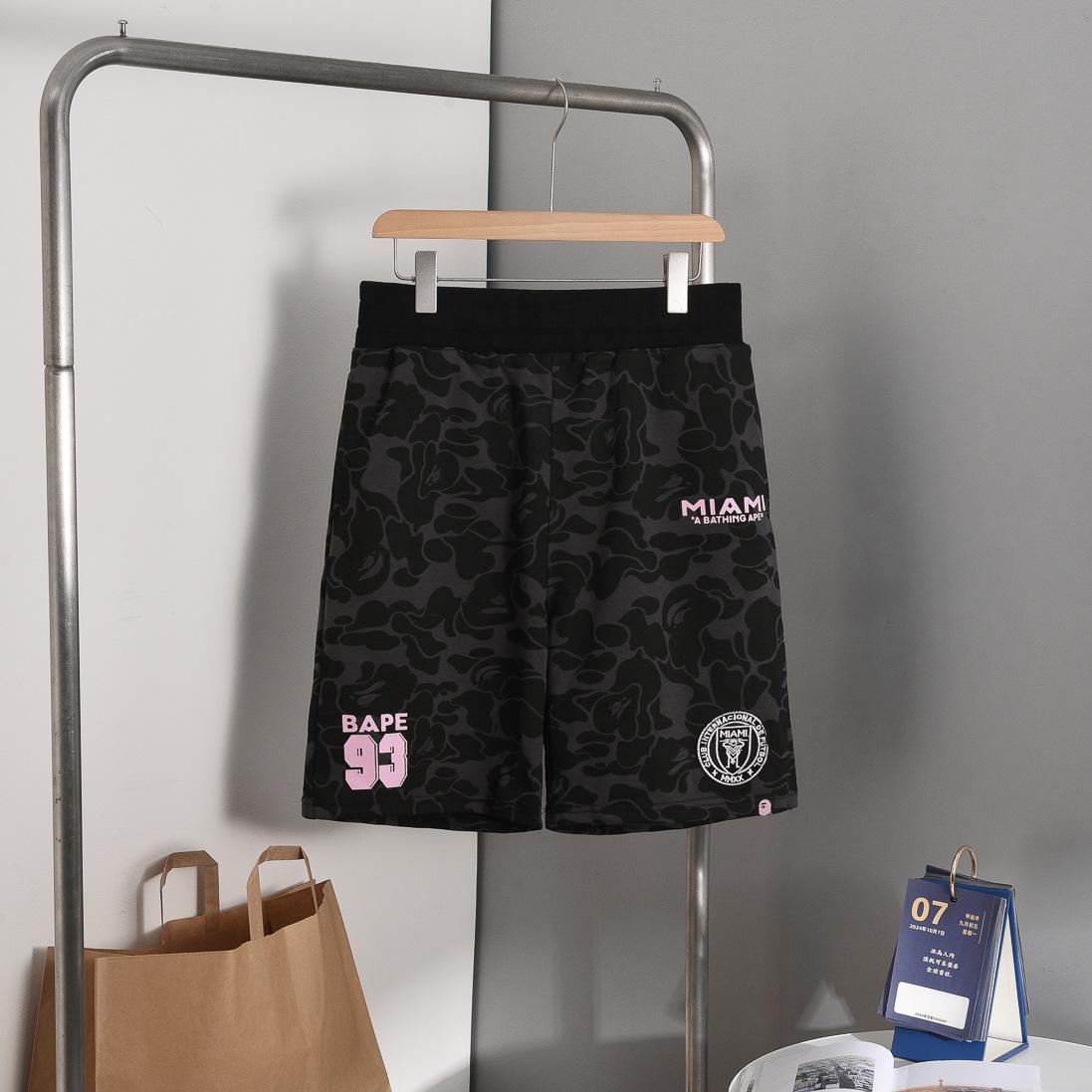 

Унісекс худі BAPE x Inter Miami в стилі хіп-хоп - Дизайн Ape Head для осені/зими XXL