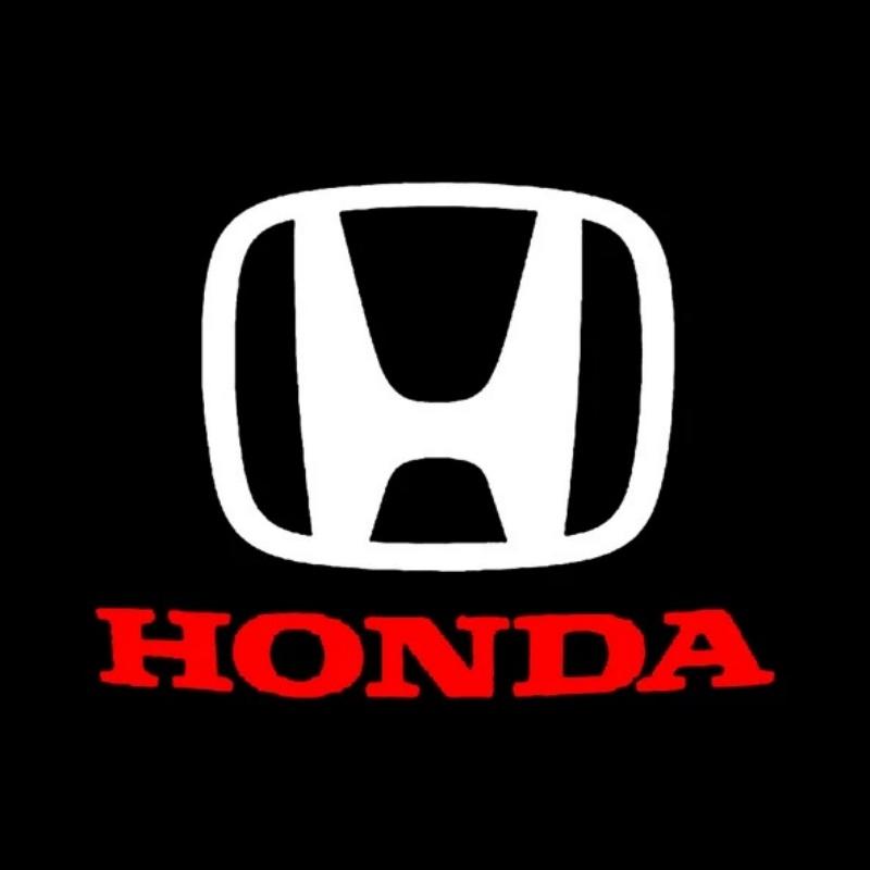 2PCS for Honda Accord CR-Z Crosstour Spirior Elysion Odyssey Led Car Door Logo Shadow Projector Welcome Lamps Car Accessories aig256