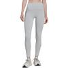 Adidas X Stella McCartney Collaboration Solid Color Logo Print High-Waisted Leggings Women Leggings Gray HH7222