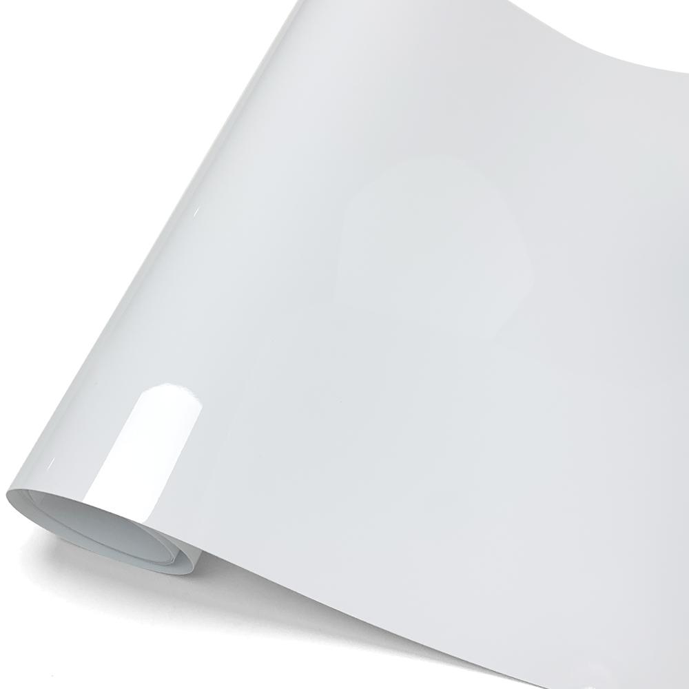 

Car Stickers PET Glossy White Vinyl Wrap Films Self Adhesive Waterproof Color Changing Stickers for Motorcycle Car Accessories 10x150cm белый