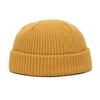 New Winter Solid Color Ski Knitted Skull Beanie Hat Bonnet Homme Hip Hop Streetwear Y2k Crochet Beanies for Men Women Hats
