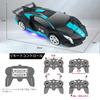 Transforming Robot Stunt Electric RC Car with LED Remote Model Gift Car, Car, Lights, 360-Degree Rotation, Control, Car, Birthday/Christmas (Black +