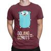 Golang And Dont Go Nuts Funny 100 Cotton Tshirt Gopher Tops Tees For Unisex