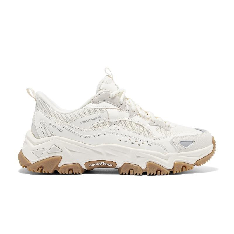 Skechers Scarpe slip-on Yunlan da donna per esterni casual a bassa montagna Bianco Crema 180329-OFWT