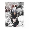 Shigaraki Collage Blankets Soft Warm Flannel Throw Blanket Cover for Bed Living Room Picnic Travel Home Sofa