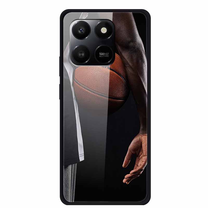 Glass Case For Honor X7d Play 10T 5G Case Soft Bumper Hard Tempered Glass Back Cover For Honor 400 Smart 2025 Phone Cases Fundas