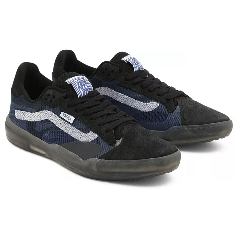 Vans Evdnt Ultimate Waffle Low-Top Skate Shoes Unisex Sneakers Blue Black VN0A5DY78B2