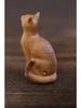 Yixing Zisha Mini Orange Cat Tea Pet – Exquisite Lucky Cat Tea Ornament