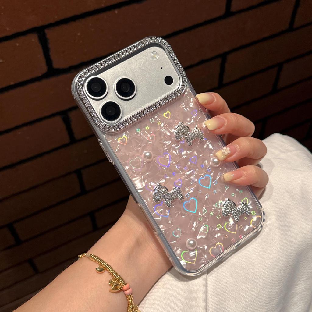 Bright Diamond Pearl Horse Phone Case for Vivo Y500 Pro/X300S, S30/S50
