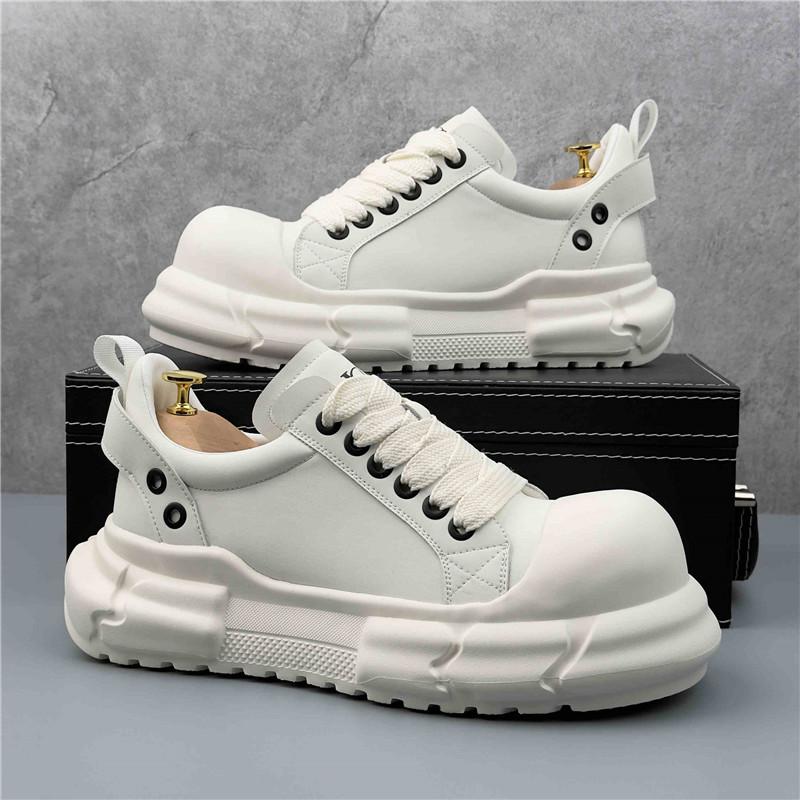 Fashion Luxury New Designer Men's Retro Fashion Wear All Match Platform Causal Shoes Flats Male Walking Sneakers Zapatos Hombre