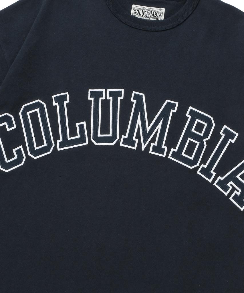 COLUMBIA UNIVERSITY Columbia Arch Logo S/S T-Shirts Crown Navy