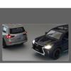 1/32 New Lexus LX570 Alloy Car Model Diecast Metal Toy Vehicles with Pull Back Sound Light 6 Open Doors for Kids Gift