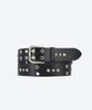 Tonilolenseu Double Eyelet Belt Black