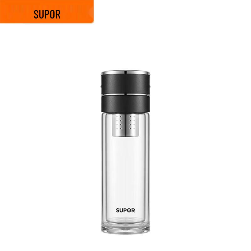 

SUPOR Double-Layer Glass Tea Infuser Bottle