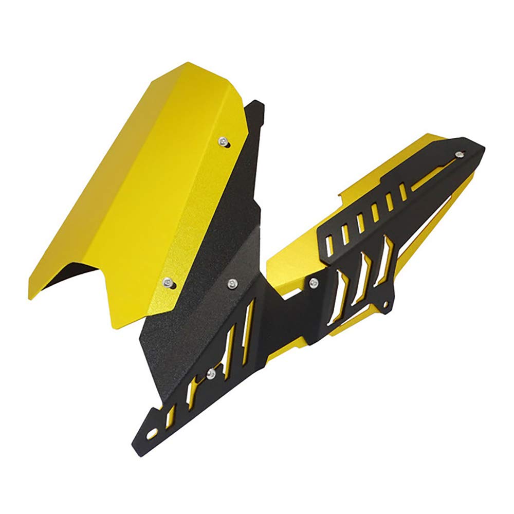 ONGMEIL Rear Fender Set Repair Plate Mudguard Tire Wheel Hugger Mud Splash Guard Fairing for Yamaha YZF R3 R25 MT-03 MT-25 MT03 (Gold)