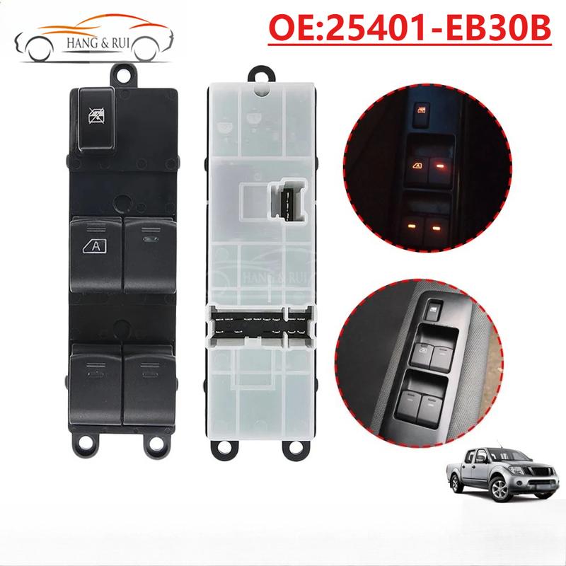 25401EB30B Power Window Switch 25401JD001 For Nissan Qashqai J10 JJ10 2.0 dCi 4WD For Navara D40 Vehicles Pathfinder R51