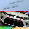 For Toyota Grand Highlander 2024 2025 2026 ABS Chrome Front Grille Accent Cover Up Mesh Trim Molding Styling Bezel Garnish