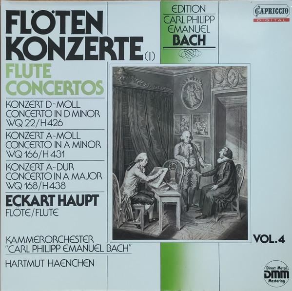 

LP Record ECKART HAUPT HARTMUT HAENCHEN C Fltenkonzerte I Flute Concertos 152348 Capriccio 1986 Germany Classical Used