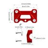 Motorcycle Handlebar Rise Blocks for Honda CB650R CB400F NX400 Handlebar Risers Mount Clamp Brick