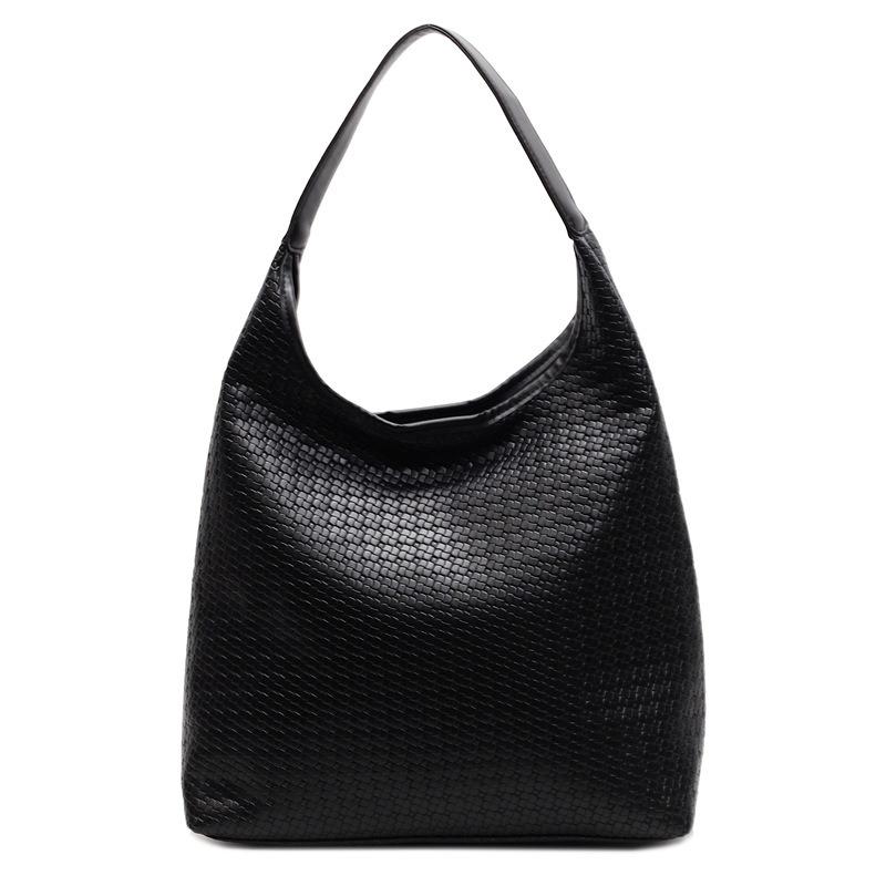 Mode beliebte Retro gewebte Pendler-Tragetasche Nischendesign Achseltasche Damen große Kapazität Schultertasche