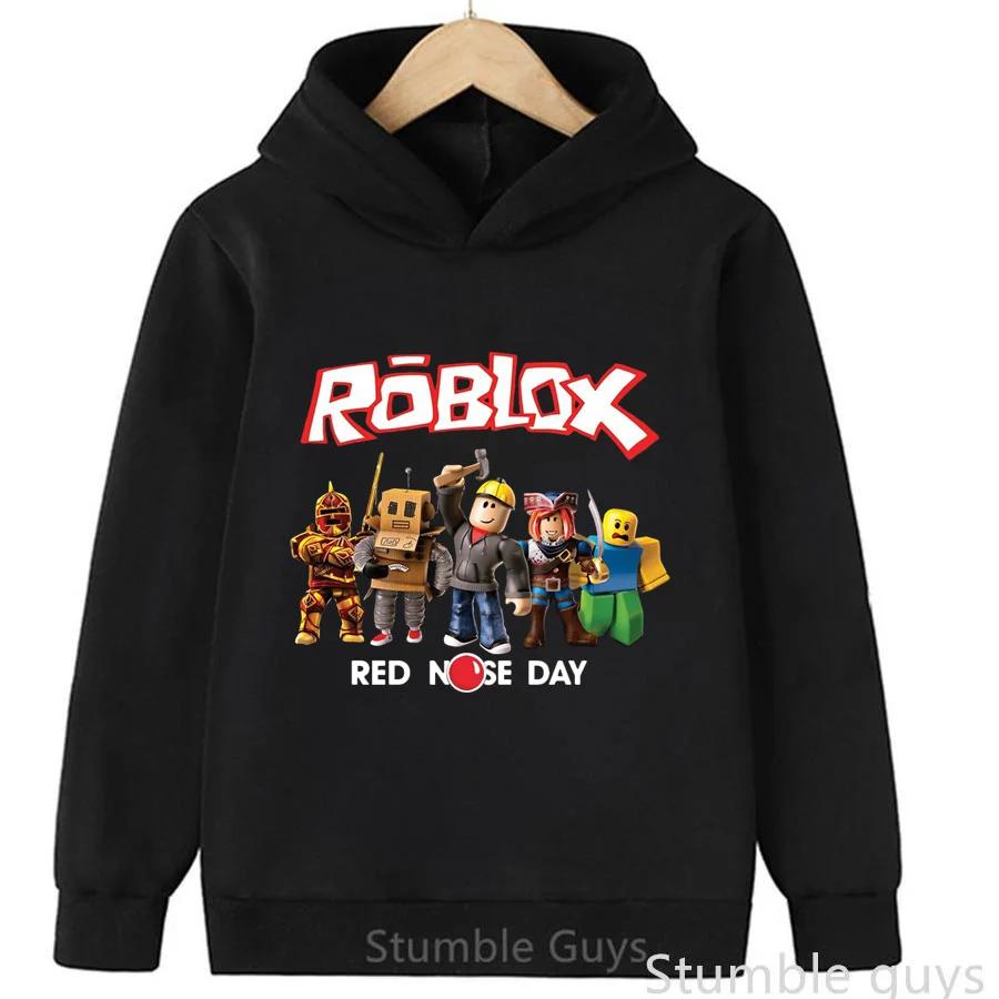 Roblox Kinder Sweatshirt Kapuzenpullover Roblox Welt Print Jungen Mädchen Mode Warme Kleidung