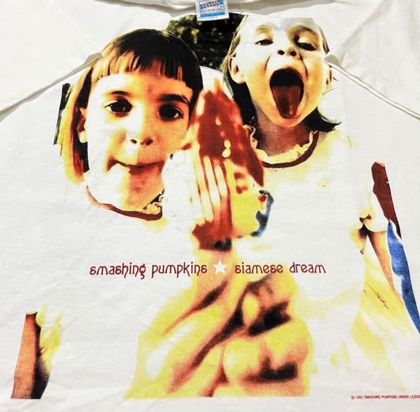 Vintge 1993 Smashing Pumpkins L Siamese Dream 90s Single Stitch T-Shirt REPRINT