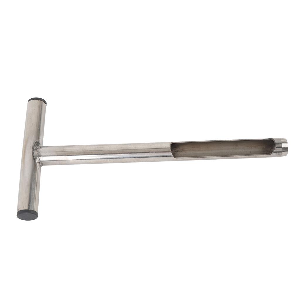 12-calowy próbnik gleby ze stali nierdzewnej, uchwyt T, długa trwałość, przenośna sonda do pobierania próbek gleby do ogrodu, trawnika, farmy