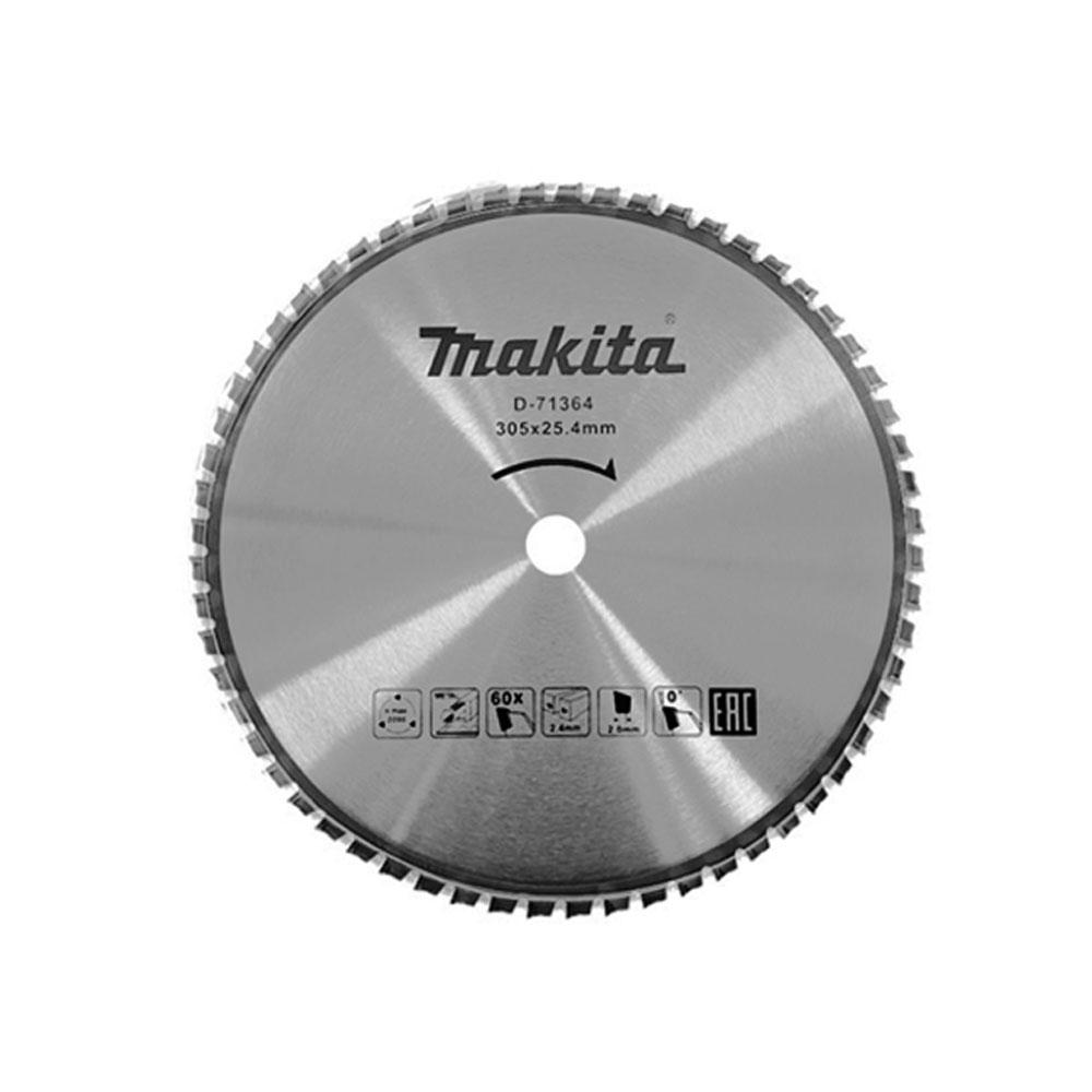 

[12 дюймов, 305 мм] Дисковая пила Makida D 71364 [для металла толщиной 2,4 т, 60 лезвий]