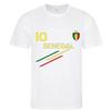 Ensemble foot enfant - NPZ - Maillot n°10 et Short - Vert ou Blanc - Tissu léger et respirant