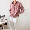 New Arrivals Open Run Genderless Stripe Shirt Long Sleeves