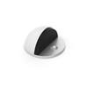 Screw-On Door Bumpers Nickel-Silver - Mp Ogr Odnc