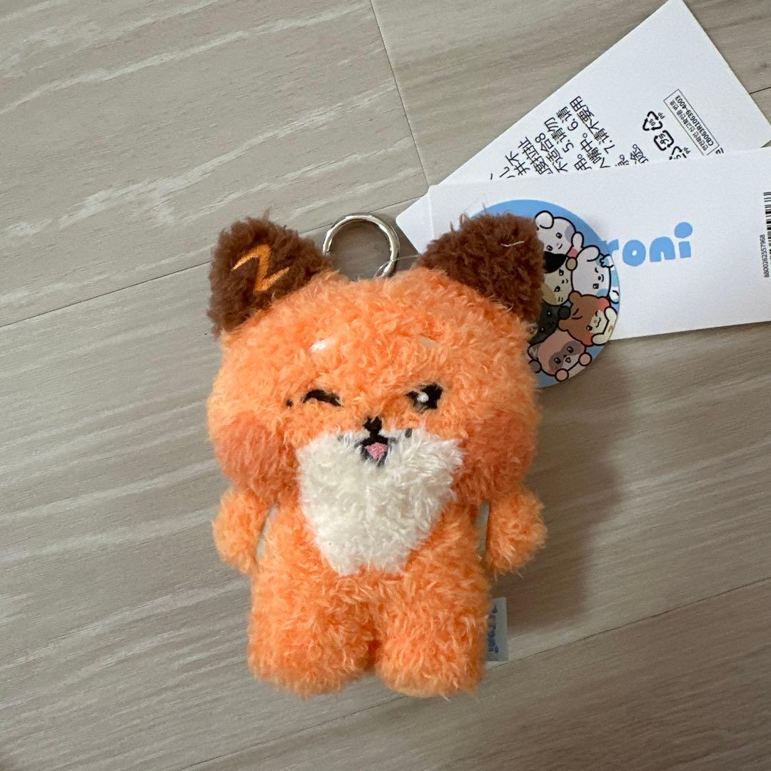 

[Б/У] LINE FRIENDS zeroni Tunini Плюшевый брелок для ключей с сообщением