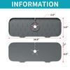Silicone Sink Faucet Mat Protector Water Spray Protection Splash Guard Catcher Mats Countertop Protector Kitchen Gadgets Tool