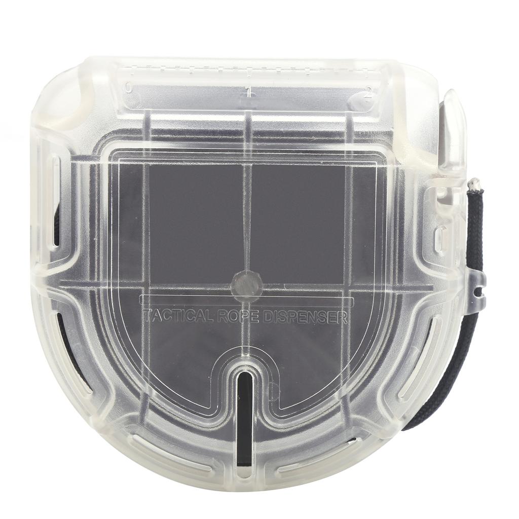 Dispenser Veloce Paracord da Esterno Scatola Portaoggetti Taglierina Corda Paracadute con Clip da Cintura
