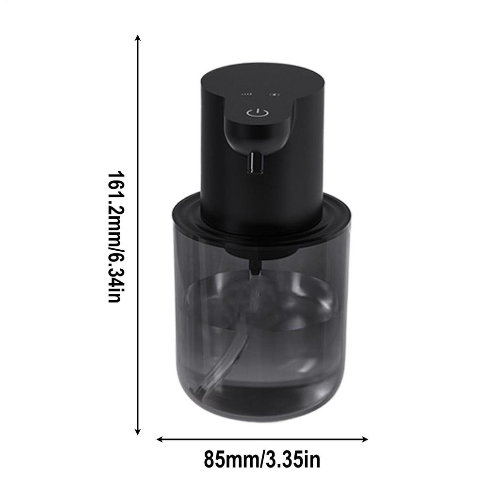 

Автоматический дозатор пенного/гелевого мыла 4 передачи инфракрасный датчик дозатор мыла для посуды IPX5 водонепроницаемый кухонные аксессуары для ванной комнаты чёрный