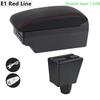 For Renault Logan 2 Armrest Box for Dacia Logan 2 dokker Renault Sandero 2 Car Storage Box supplies interior details USB