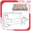 Divano letto Sara Print divano letto pieghevole bonell letto Family mobili