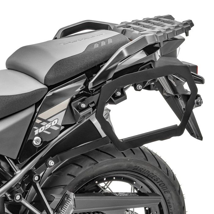 Aluminium-Seitenkoffer für Suzuki V-Strom 1050 / XT 20-25 GX38-45 silber