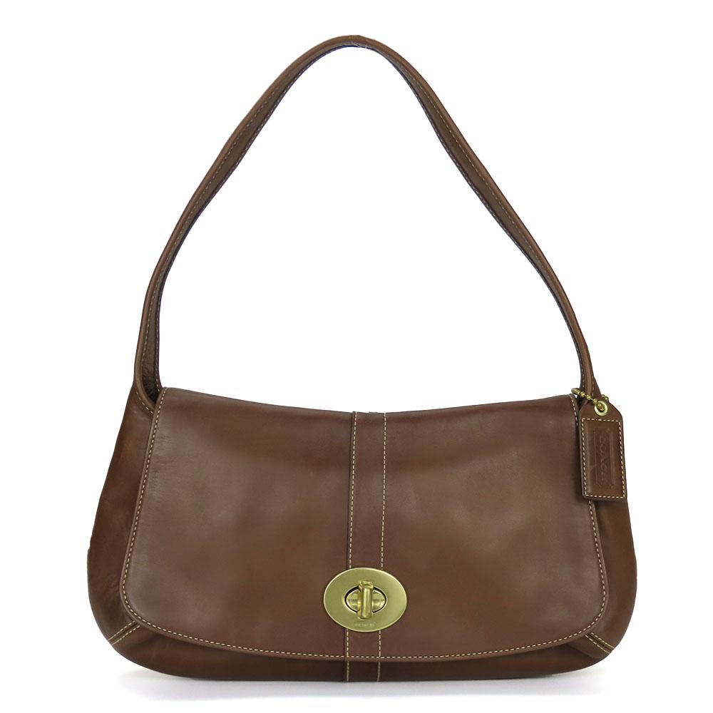 Used COACH Shoulder Bag 11254 leather Brown Shoulder