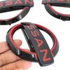 New Emblem for Nissan Logo Car Front Bonnet Rear Tail Trunk Sticker Qashaqai Teana Qashqai X-Trail T32 Juke Murano Juke