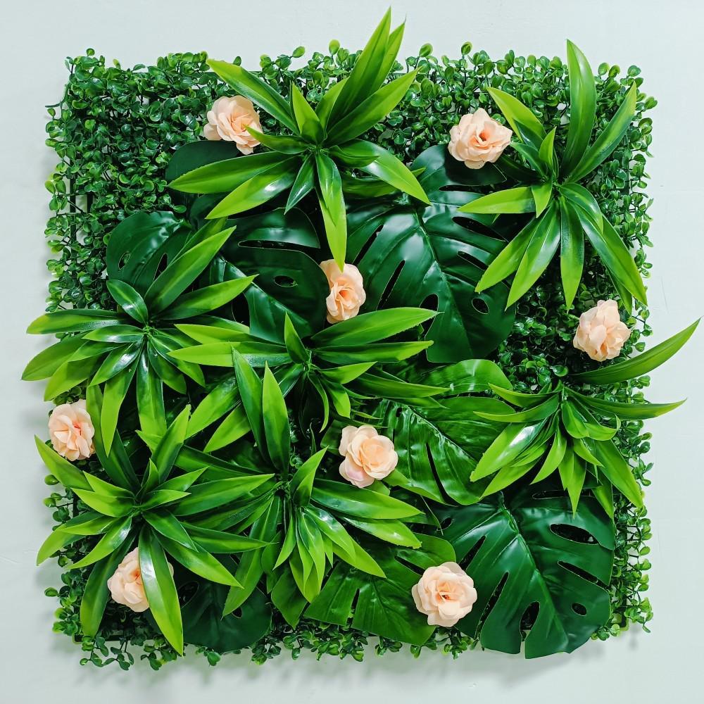 Artificial Green Plant Wall for Turf and Floral Decor