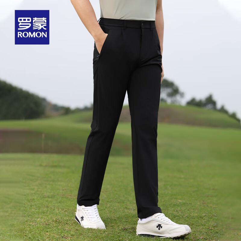 

ROMON Men s Quick-Dry Loose Straight Casual Pants S