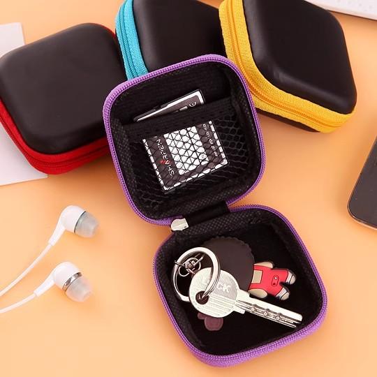 Mini Multi-functional Digital Data Cable Earphone Storage Bag