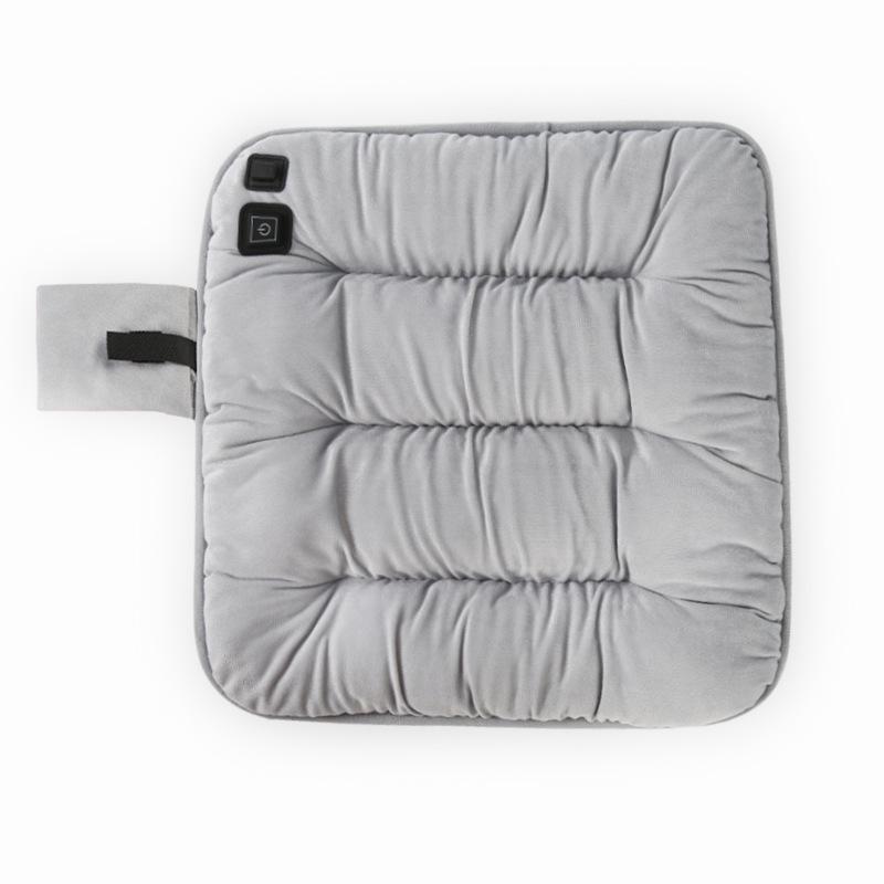 Graphene Heated Car Seat Cushion - Warm Plush Winter Pad, Universal Fit, Thickened Electric Heating.