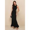 Women's  Summer Maxi Dress, Sexy Backless Sleeveless Twist Knot, Slim Fit Streetwear, Solid Party Dress