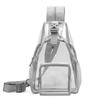 Pvc Transparent Backpack With Waterproof Design For Daily Use And 10in Laptop Storage