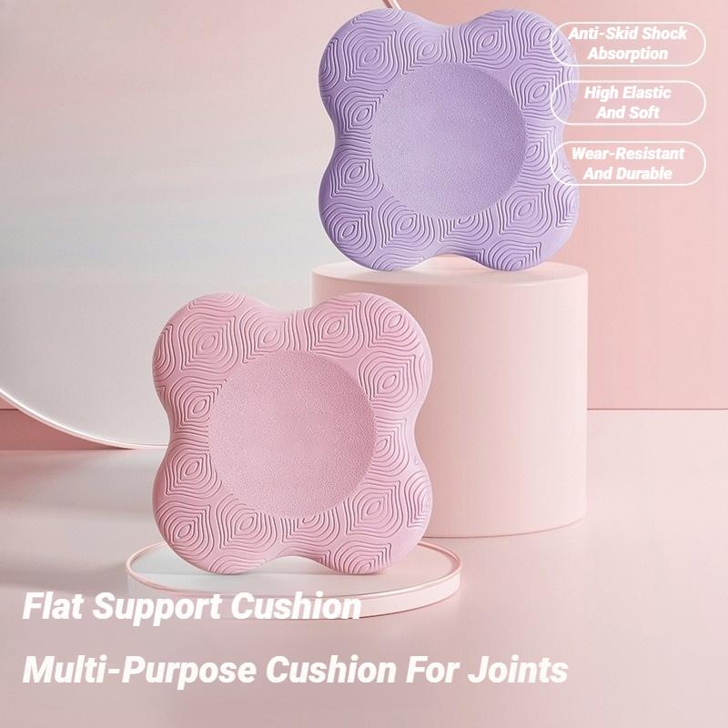 Tpe Thickened Anti Slip Yoga Kneeling Pad Knee Support Rebound Non-Slip Fitness Mat Shock Absorption Soft Flat