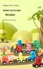 Magnetic Number Train Educational Toy for Ages 3-6: Early Learning Puzzle Blocks