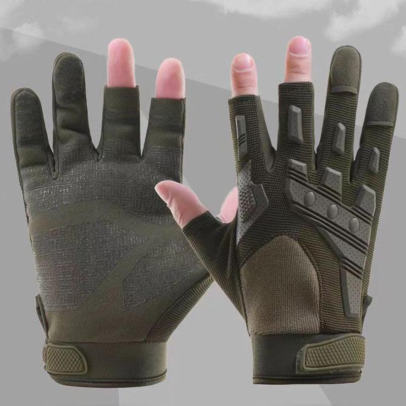 

Unisex Non-Slip Tactical Gloves: Wear-Resistant, Anti-Collision, Full-Finger Touchscreen Sports Gloves Extra Large
