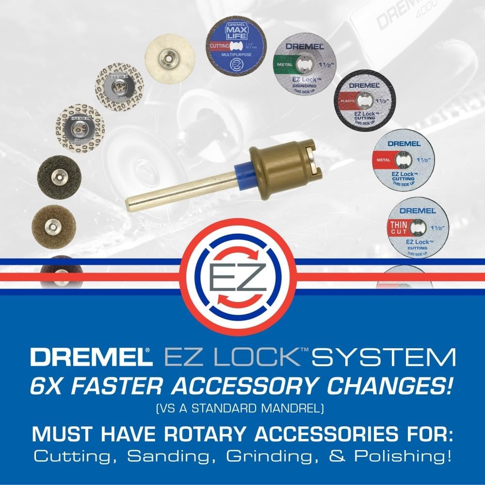 Dremel EZ Lock Mandrel [EZ402] (Authentic Product)